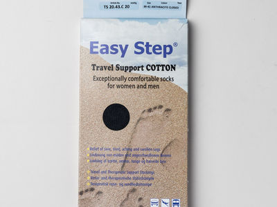 Easy Step Travel Support Cotton 20mmHg
